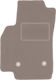 Beige Driver's Mat Opel Karl Hatchback 2015
