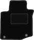 Black Driver Mat Citroen C1 I Hatchback 2005-2014