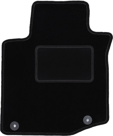 Black Driver Mat Citroen C1 I Hatchback 2005-2014