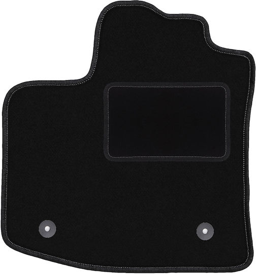 Black Driver Mat Dacia Dokker Minivan 2013