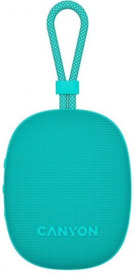 Canyon OnMove 12 Waterproof Bluetooth Speaker 4W with Battery Life up to 12 hours Green