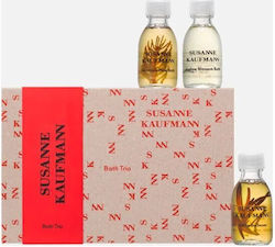 Susanne Kaufmann Three-Piece Bath Set Body Care Bath for the Senses Nourishing Bath Oil 30ml + Body Care Bath Mountain Pine Relaxing Bath Oil 30ml + Body Care Bath Mallow Blossom Nourishing Foam Susanne Kaufmann Three-Piece Bath Set Body Care Bath for the Senses Nourishing Bath Oil 30ml + Body Care Bath Mountain Pine Relaxing Bath Oil 30ml + Body Care Bath Mallow Blossom Nourishing Foam