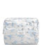 Karen Toiletry Bag Blå Hvid Brokade Beauty