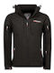Winter Jacket Softshell Waterproof and Windproof Black