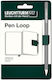 Leuchtturm 1917 Pen Loop Culori Naturale - Verde Pădure