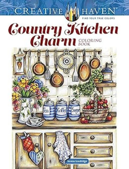 Creative Haven Country Kitchen Charm