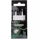 Green Mouse Φορτιστής Χωρίς Καλώδιο με Θύρα USB-C 20W Power Delivery Λευκός (66956678)