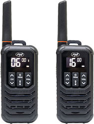 PNI R80 Pro Funkgerät PMR 0.5W mit Monochromdisplay Set 2Stück