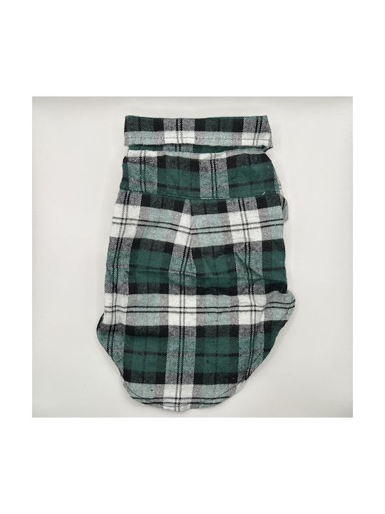 Bonnie XS Grün Kariertes Hundeshirt Bonnie XS Grün Kariertes Hundeshirt
