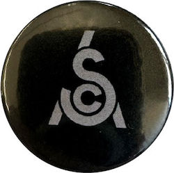Barista Pin Badge SCA 38mm Black Coffee Island