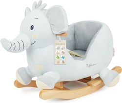 Bieco Fabric Rocking Toy Elephant for 9+ months with Max Load Capacity 26kg Gray Bieco Fabric Rocking Toy Elephant for 9+ months with Max Load Capacity 26kg Gray