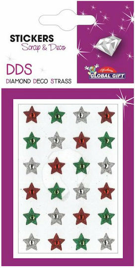 Global Gift Christmas Decorative Element for DIY Crafts 8x12cm