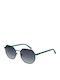 Skechers Women's Sunglasses with Green Metal Frame and Green Gradient Polarized Lens SE6288 5487D