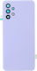 Battery Door Back Cover Camera Lens Bezel for Samsung Galaxy A32 4G Purple