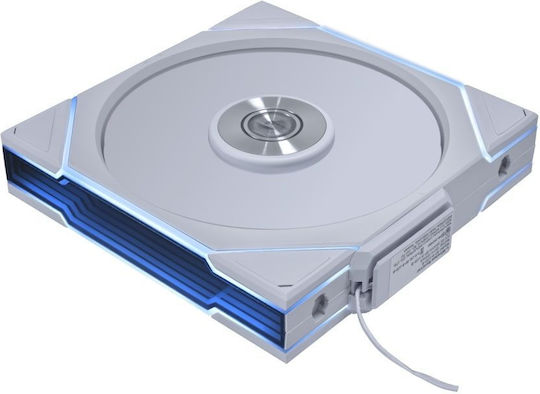 Lian Li UNI FAN TL Wireless Reverse Blade Case Fan 140mm Without LED Lighting White