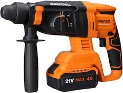Finder Κρουστικό Σκαπτικό Πιστολέτο 21V με 2 Μπαταρίες 4Ah Finder Κρουστικό Σκαπτικό Πιστολέτο 21V με 2 Μπαταρίες 4Ah