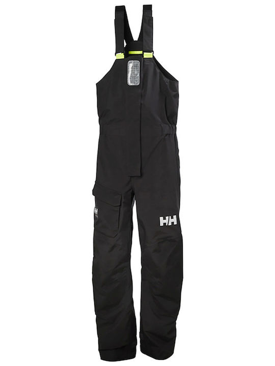 Helly Hansen Pier 2 Ανδρικό Μακρύ Παντελόνι Πεζοπορίας Μαύρο