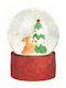 Weihnachtliche Schneekugel Häschen 1Stück