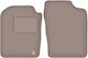 Beige Front Floor Mats Daihatsu Cuore Vii L276 Hatchback 2007
