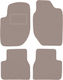 Бежови кадифени стелки Land Rover Freelander I SUV 1996-2006
