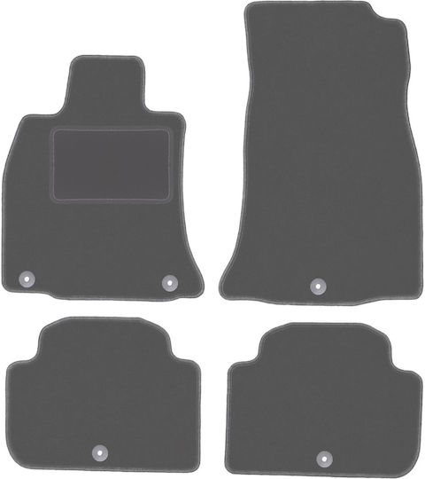 Graphite Car Mats Kia Stinger 2WD Liftback 2017