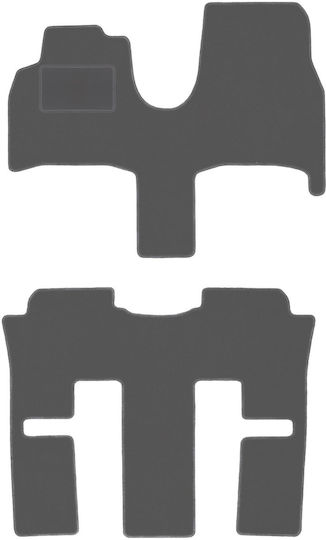 Graphite Car Mats Lancia Phedra 7-seater 2002-2010