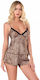 Primoda Γυναικείο Baby Doll Λεοπάρ 9100-leopar Πολυχρωμο
