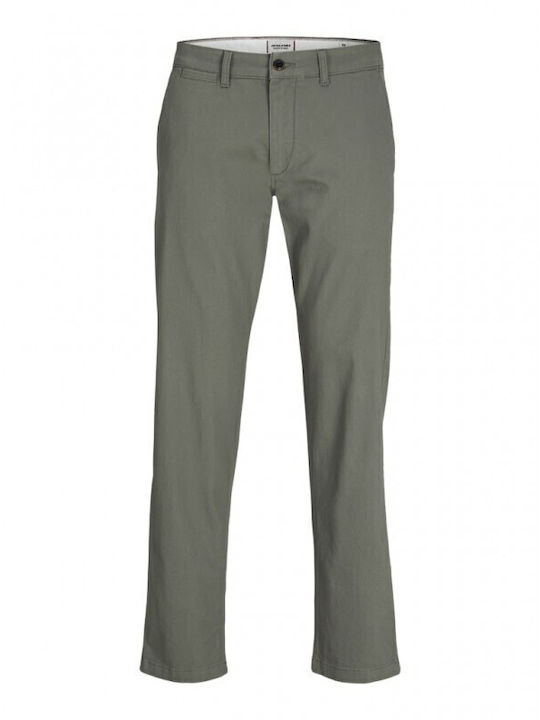Jack & Jones Παντελόνι Chino Ελαστικό Agave Green