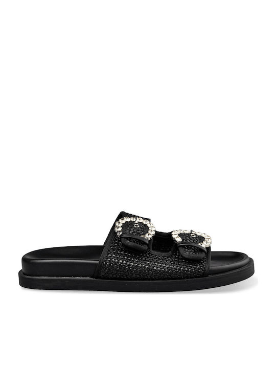 Envie Shoes Flache Sandalen Für Damen Schwarz