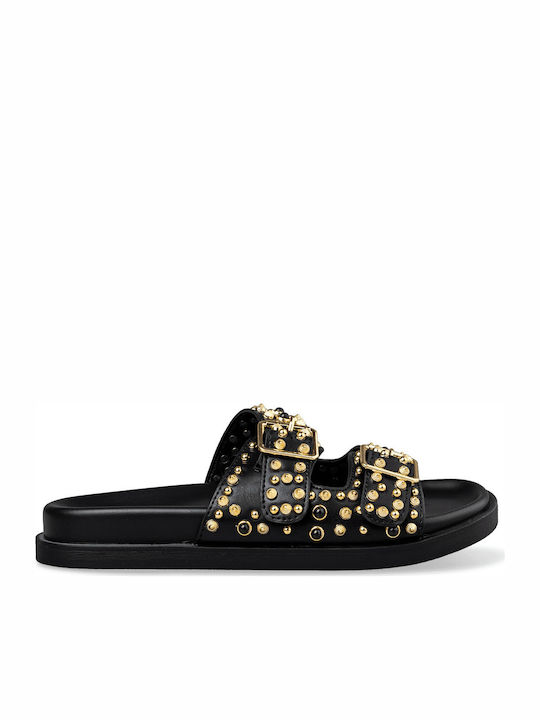 Envie Shoes Women's Flat Sandals Black