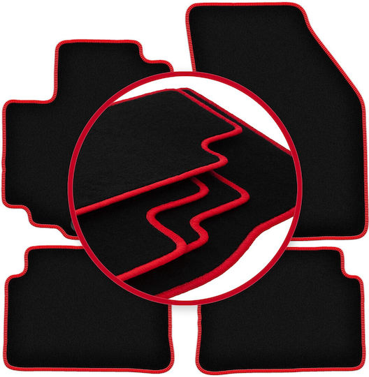 Carlux-red Car Mats Suzuki Alto Viii Hatchback 2009-2015