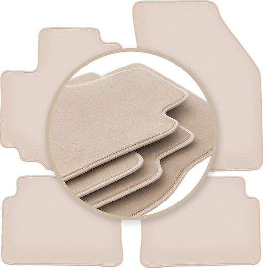 Premium Beige Car Mats for Suzuki Alto Viii Hatchback 2009-2015