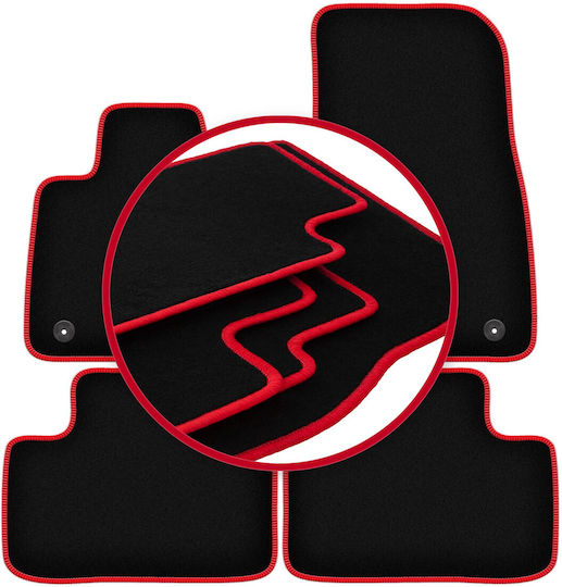 Carlux Red Car Mats Volvo XC40 Electric Crossover 2020