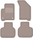 Beige Velvet Floor Mats Fiat Freemont Crossover 2011-2016