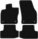 Basic Black Velvet Floor Mats for Audi Q2 Crossover 2016