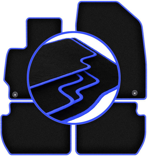 Carlux-blue Car Mats Citroen C-crosser Crossover 2007-2012