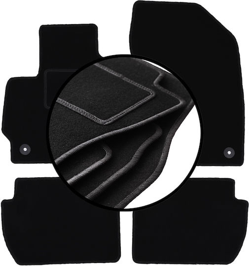 Velour Mats Set Citroen C-crosser Crossover 2007-2012