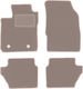 Beige Samt Fußmatten Ford Ecosport Mk2 Crossover 2012-2017
