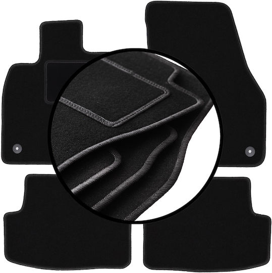 Velour Car Mats Set Volkswagen T-Roc Crossover 2017