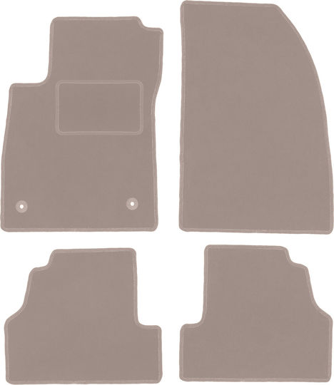 Beige Velvet Floor Mats Chevrolet Trax Crossover 2013
