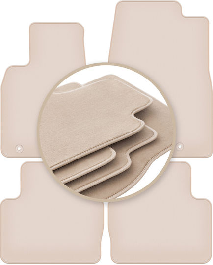 Premium Beige Car Mats Mazda CX-30 CX-30 Crossover 2019