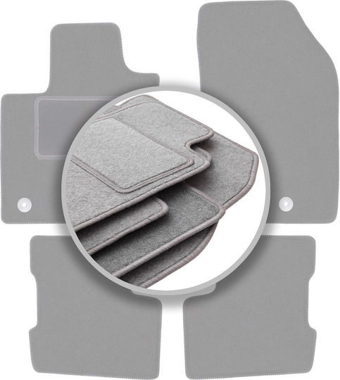 Gray Car Mats Fiat 500x Ii Crossover 2018