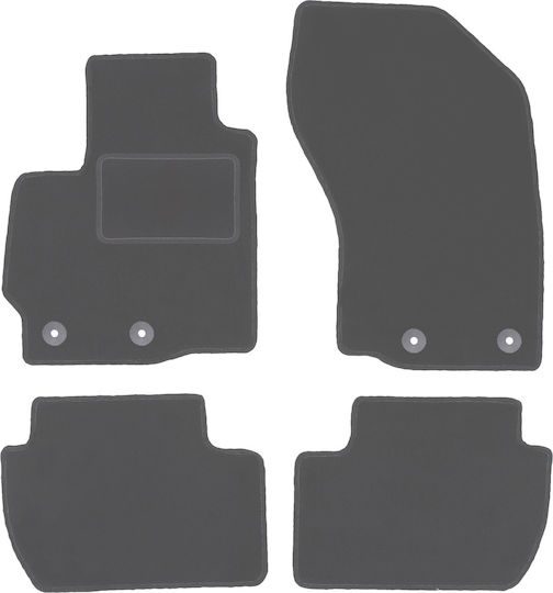 Graphite Car Mats Citroen C-crosser Crossover 2007-2012