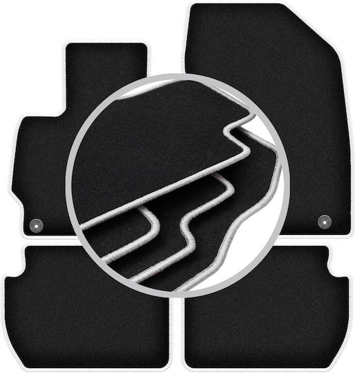 Carlux Silver Car Mats for Peugeot 4007 Crossover 2007-2012