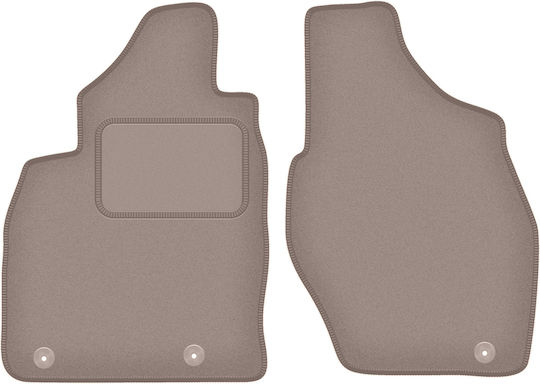 Beige Vordermatten Mitsubishi Pajero Pinin SUV 1999-2006