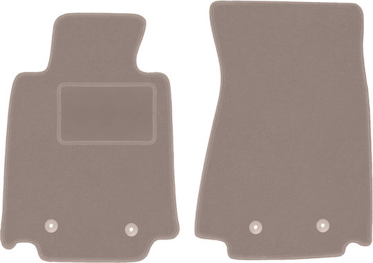 Beige Vordermatten Nissan 370z Coupe Roadster 2009-2020