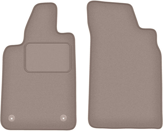 Beige Front Car Mats Fiat Barchetta Coupe Cabrio 1995-2005