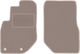 Beige Vordere Fußmatten Hyundai Terracan SUV 2001-2006