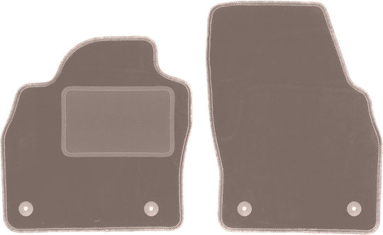 Beige Front Floor Mats Audi A1 Ii Gb Hatchback 2018