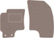 Beige Front Mats Chevrolet Epica Sedan 2006-2012